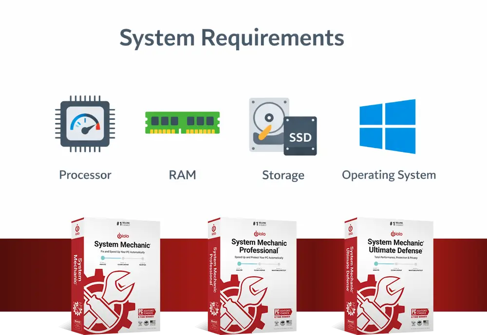 System Mechanic - System Requirements