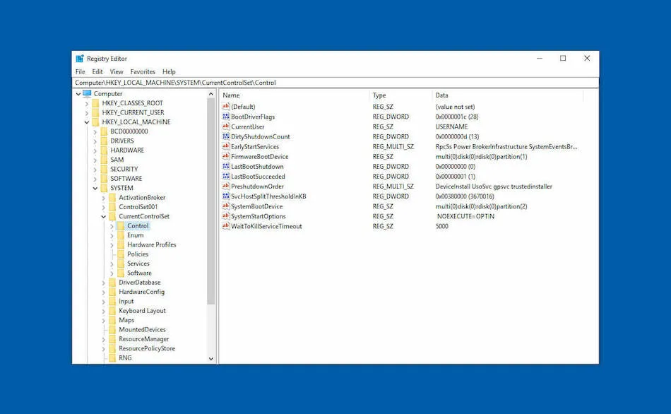 Useful Registry Hacks