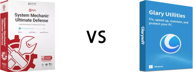 System Mechanic vs Glary Utilities - Comparison