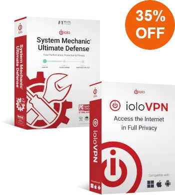 System Mechanic Ultimate Defense and ioloVPN - 35% OFF