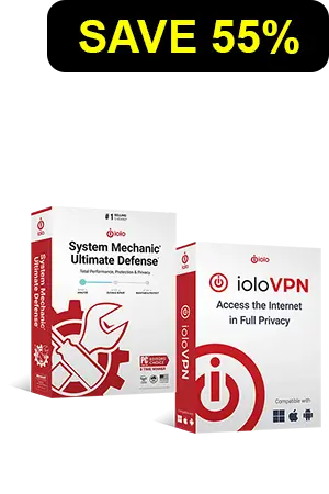 System Mechanic Ultimate Defense and ioloVPN - 55% OFF