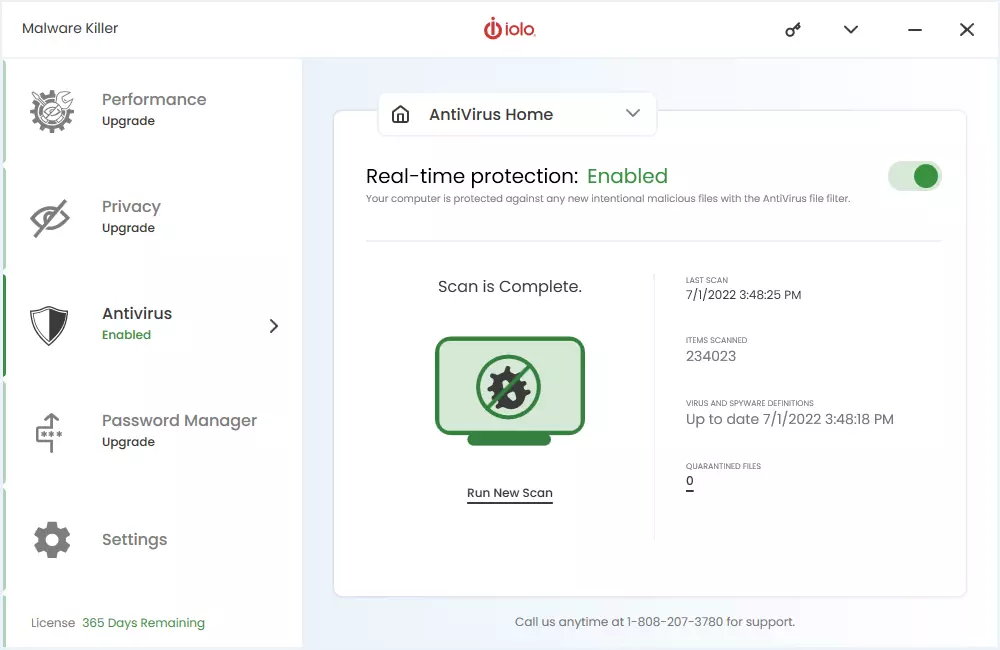 Malware Killer AntiVirus Screenshot