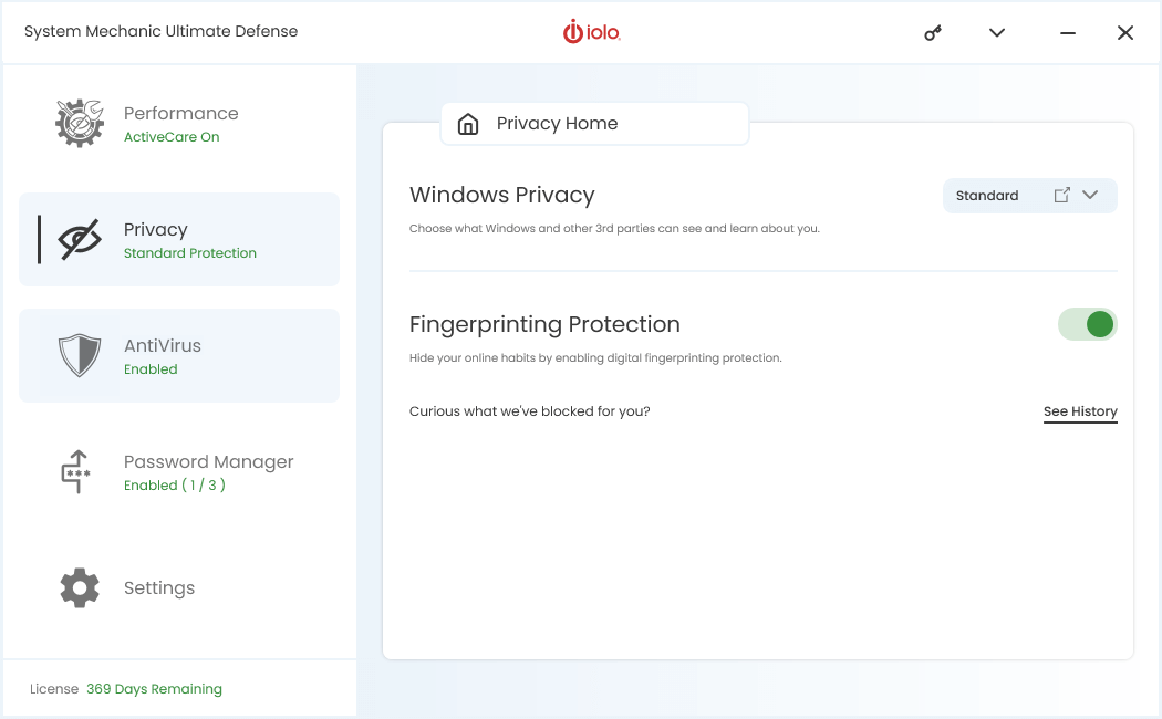 Privacy Guardian Screenshot
