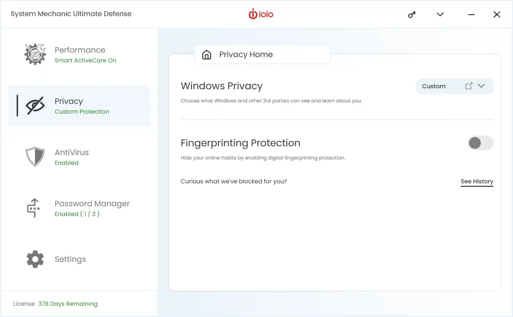 Privacy Guardian Screenshot