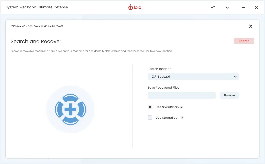 Search and Recover Tool